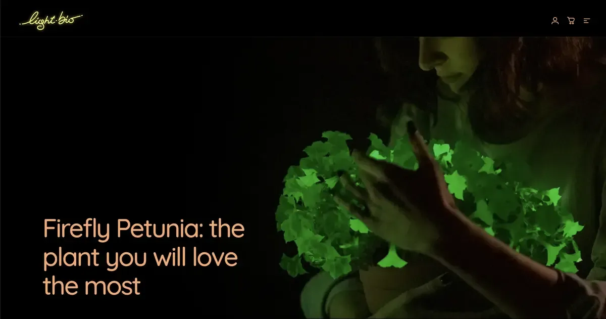 LightBio website screenshot